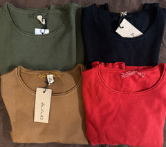 Maglia Donna Basica Girocollo Slim