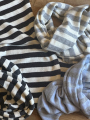 Sciarpa a righe in Cashmere Blend