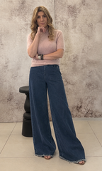 Maglia Donna Manica Corta in Baby Alpaca