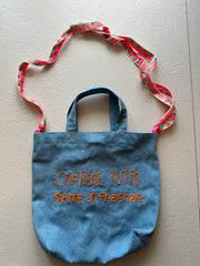 Tote bag  Ricamata a mano