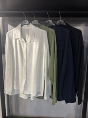 Camicia Donna in Viscosa Stropicciata